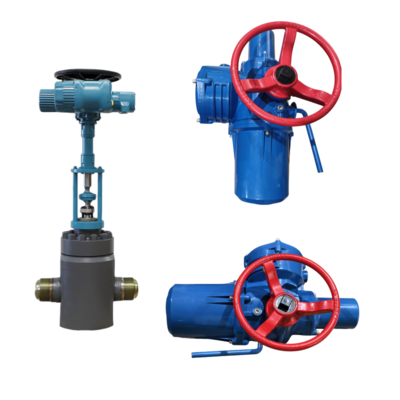 Peckwomy Electric Actuator with HART Protocol 30–3000 Nm Torque