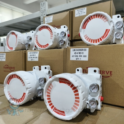 Stock Flowserve LOGIX 420 Digital HART Valve Positioners Industrial Pneumatic Control Valve Supplier