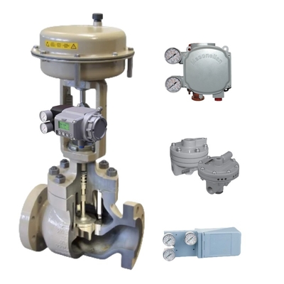 Pneumatic Control Valve and Valve Parts Masoneilan SVI2/SVI3/SVI1000 Valve Positioner and ASCO Solenoid Valve