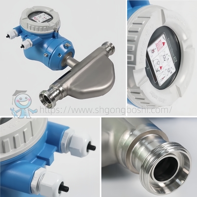 Sanitary Flowmeter E+H Proline Promag P 300 P 500 Endress Hauser Food Grade Electromagnetic Flow Meter