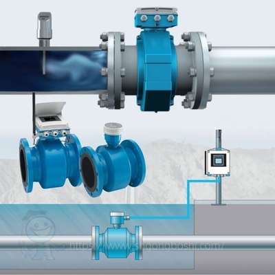 Corrosion Protection Flowmeter E+H Proline Promag W 400 W 800 Endress Hauser Electromagnetic Flow Meter for Water