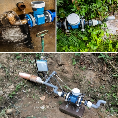 New DN25 DN900 Endress Hauser Liquid Measurement Electromagnetic Flowmeter Proline Promag W800 W400 Water Flow Meter