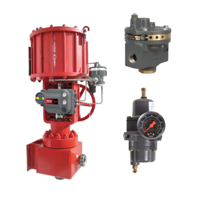Fisher 2625 Series Volume Boosters with 3/4 NPTs CCC Certified