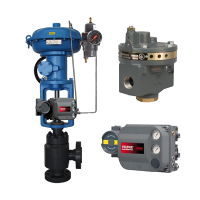 Fisher 2625 Series Volume Boosters with 3/4 NPTs CCC Certified
