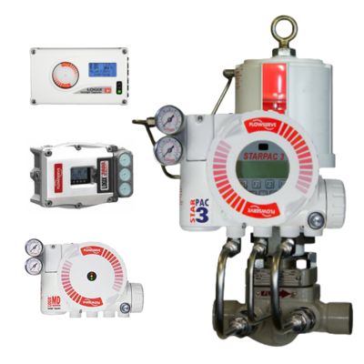Pneumatic Control Valve and New Stock Fishers Regulator and FLOWSERVE 3200MD 520MD 3800MD Valve Positioner