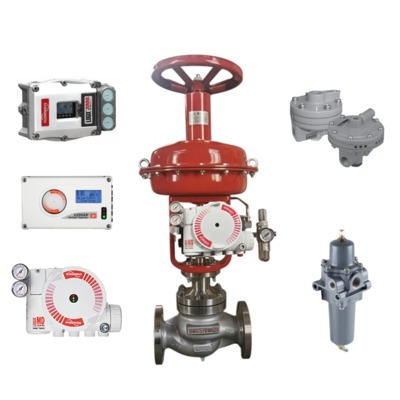 Masoneilan SVI2 Pneumatic Control Valve Positioner ±0.5% Accuracy