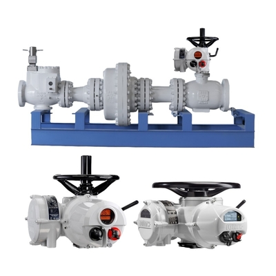China WUZHONG Natural Gas Regulator Skid Rotork IQ Series Multi-Turn Intelligent Electric Actuator Spot Seller