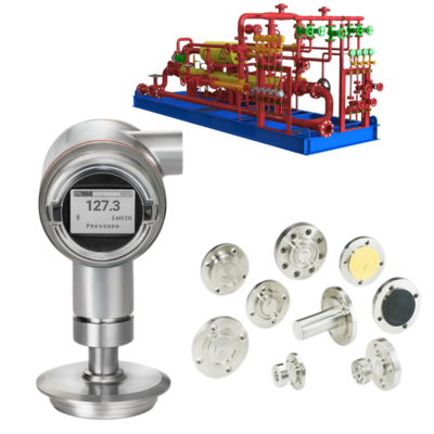 Rosemount 3051HT Pressure Transmitter with 150:1 Rangedown for High-Temperature