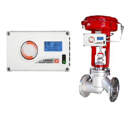 Flowserve Logix 520MD Pneumatic Control Valve Positioner IP66 2.5 Diameter