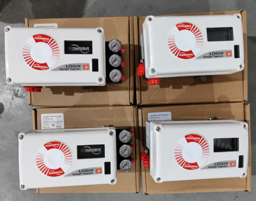 Flowserve Logix 520MD Pneumatic Control Valve Positioner IP66 2.5 Diameter
