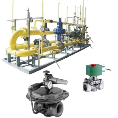 New Solenoid Valve ASCO Valve and Fish-er 1808/1098 Pressure Reducing Regulators