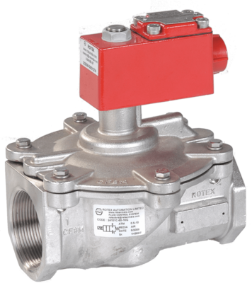 New Rotex 2/2 Way 3/2 Way 24101 24101V01 24102 30172 Gas Air Solenoid Valve Pilot Operated Solenoid Valve Supplier