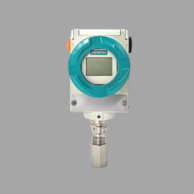 Siemens SITRANS P320 7MF0300 pressure transmitter, SITRANS FX330 vortex flowmeter, and flow control valve manifold