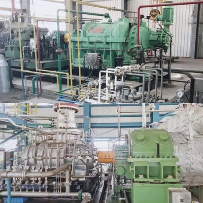Low Pressure Steam Pressurization Pipe Steam Boosting Heat Pump for Petrochemical Industry 