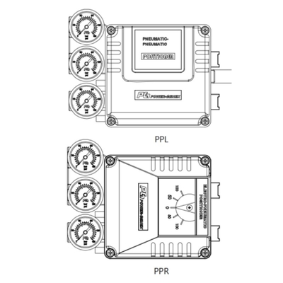 PG Filter Pressure Reducing Valve Control Device Power Genex PPL PPR Pneumatic-pneumatic Valve Positioners Price