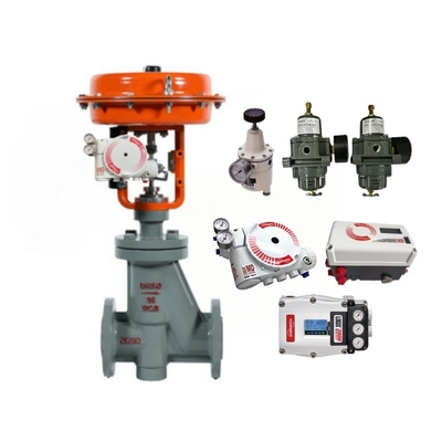 Automatic Pneumatic Actuator Control Valve Positioner Flowserve Logix 520MD 3200MD 3800 Industrial Digital Control Valve Price