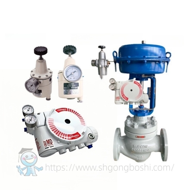 KOSO PRF300 PRF400 Air Filter Pressure Reducing Valve Flowserve Logix 3200 Series Digital HART Valve Positioner Stock