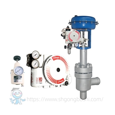 KOSO PRF300 PRF400 Air Filter Pressure Reducing Valve Flowserve Logix 3200 Series Digital HART Valve Positioner Stock
