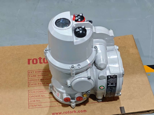 Stainless Steel Rotork Electric Actuated Valves Electric Actuator Ball Valves Flow Control Valve
