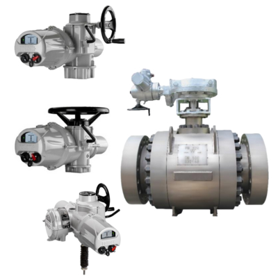 Stainless Steel Rotork Electric Actuated Valves Electric Actuator Ball Valves Flow Control Valve