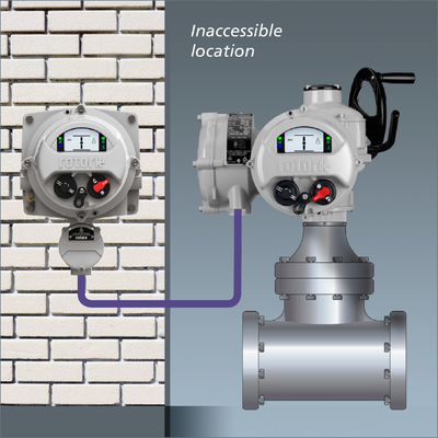 Stainless Steel Rotork Electric Actuated Valves Electric Actuator Ball Valves Flow Control Valve