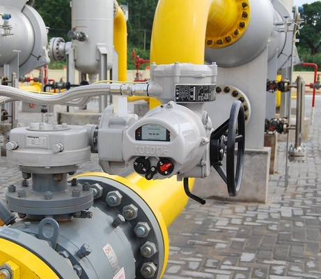 Stainless Steel Rotork Electric Actuated Valves Electric Actuator Ball Valves Flow Control Valve