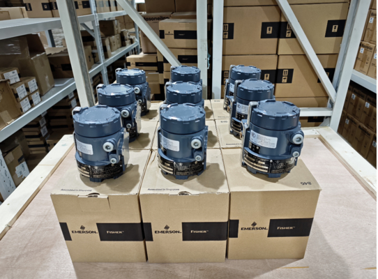 Control Valve with Fisher 846 I/P Converter & DVC6200 Positioner for High Temp, High Pressure, Corrosive, Hazardous Environments