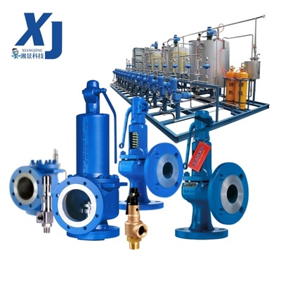 Flanged Industrial Safety Valve Le-ser Type 431 433 Standard Medium Flow Liquid Pressure Safety Relief Valves with Rolled-in Seat