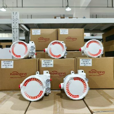 Chinese Control Valve with Logix Flowserve Positoner 420 Serial 420-47-W1D-10 for Oil and Gas Pinepline Pressure Control Stock