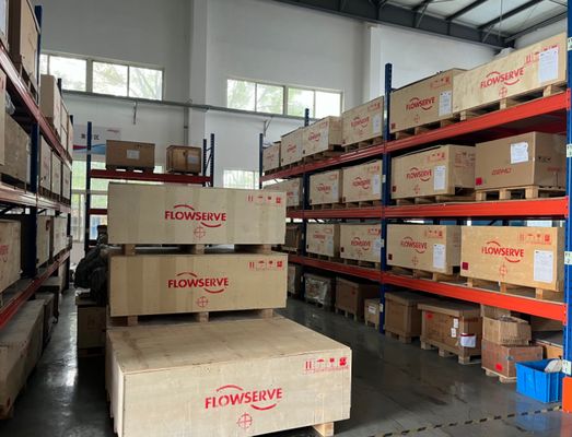 Wuzhong Globe Valve With Flowserve 3200MD Valve Positioner Fisher 67CFR Filter Regulator