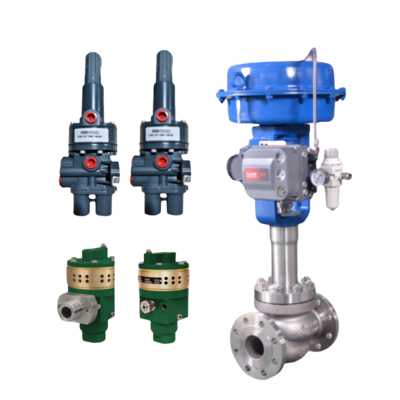 Fisher SS-263 Volume Booster FIELDVUE DVC6200 Digital Valve Positioner 377 Pressure Sensing Trip Valve