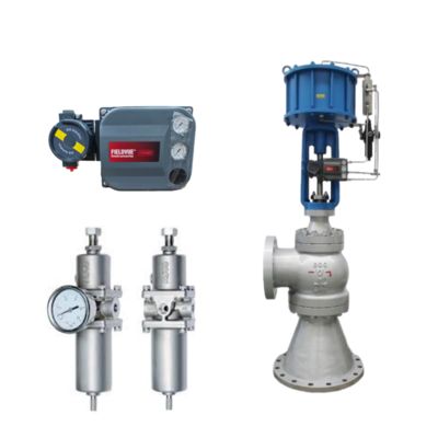 Emerson Asco Stainless Steel 342A Compressed Air Filter Regulator Customized Fisher DVC6200 Valve Controller 