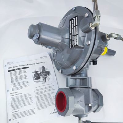 High Pressure Control Valve Pressure Relief Valve Fisher 299H 299HV 299HS 299HR 299HVR Pressure Reducing Regulators