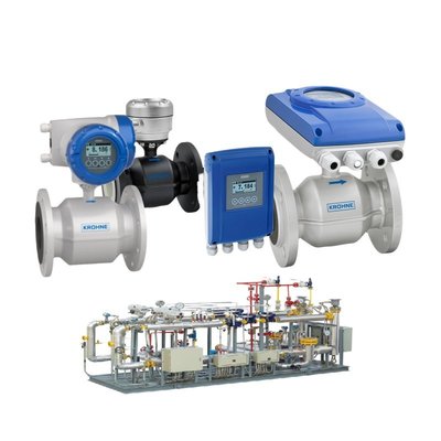 KROHNE OPTIFLUX 2050 2100 2300 Electromagnetic Flow Meter Industrial Water Measurement Flowmeter Magmeter