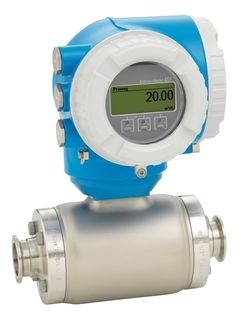 Electromagnetic Flowmeter E+H Proline Promag H 300 Endress Hauser 5H3B Flow Meter for Health Industry