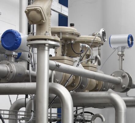 Accurate Smart Vortex Flowmeter Steam Gas Liquid Measurement KROHNE OPTISWIRL 4200 Vortex Flow Meter