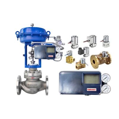 Industrial Valve Positioner Valworx Electro-Pneumatic Chemical Process Valve Positioners with SMC Solenoid Valve