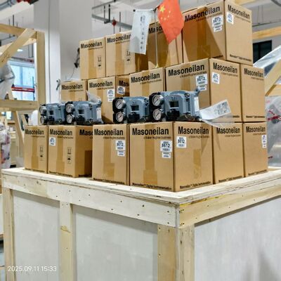 Rotork Fairchild T7800 I/P transducer + Masoneilan SVI2 AP/SVI2 series SVI2AP-22123111 double-acting intelligent valve positioner, in stock.