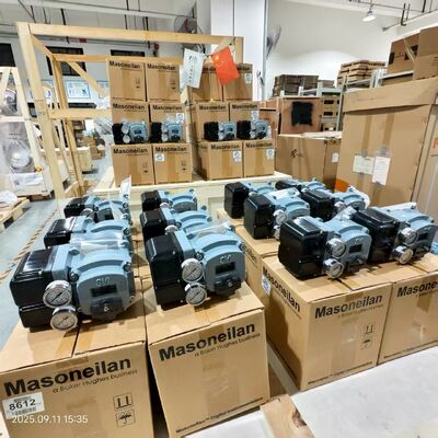 Masoneilan SVI2 AP/SVI 2 Series SVI2AP-21113121 intelligent valve positioner and Rotork Fairchild T6000 pressure sensor + ACSO solenoid valve, genuine original parts, in stock.
