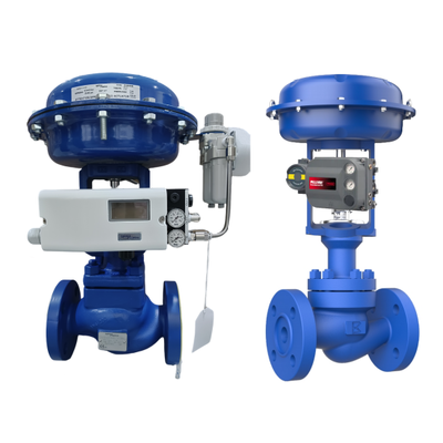 High Quality Blue Pneumatic Control Valve Spirax Sarco KE73 KE43 and Steam Trap and FISHER Regulator and Positioner DVC6200