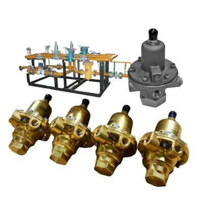 High Pressure Gas Pressure Reducing Valve Fisher 1301F 1301G Pneumatic Pressure Regulator Price 
