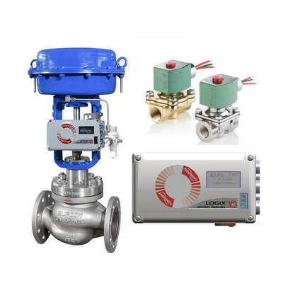 ASCO Solenoid Valves and Flowserve Logix 520MD Digital Hart Valve Positioner Valve Controller