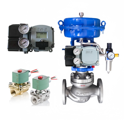 ASCO Solenoid Spool Valves and Masoneilan SVI II AP Svi2 Intelligent Digital Valve Positioner Controller