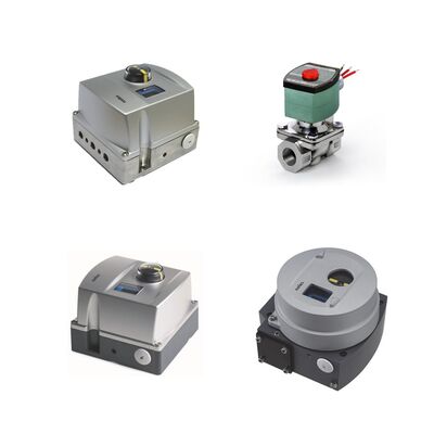 ASCO Solenoid Spool Valves and Neles Valmet ND9000 Series Intelligent Digital Valve Controller Positioners
