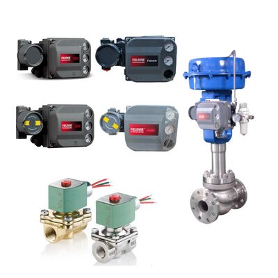 ASCO Solenoid Spool Valves and Emerson Fisher DVC6200 Series Smart Digital Valve Positioner Controller