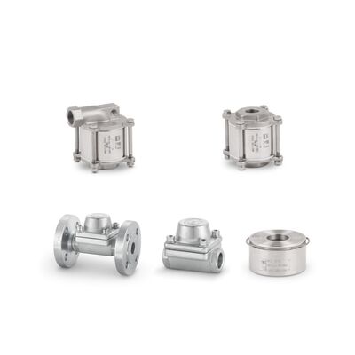 Industrial Stainless Steel Thermostatic Steam Trap with 400℃ Max Temperature and 42 bar Pressure Range