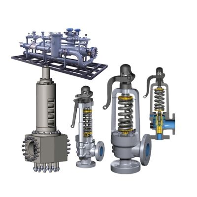 Consolidated Maxiflow Spring Loaded Safety Valve for High Temperature Steam with API 526 Standard