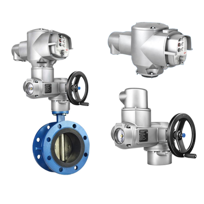 Chinese Butterfly Valve Ball Valve Body and Auma SQ Series Part-turn Actuators with AM Control Unit