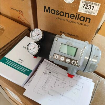 Accurate Masoneilan SVI3 Pneumatic Control Valves HART Communication Protocol Stainless Steel Valve Controller