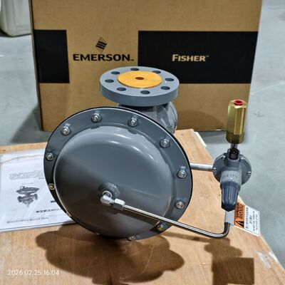 Fisher 1098-EGR Pilot-Operated Gas Pressure Regulator with High Flow Capacity and Adjustable Outlet Pressure
